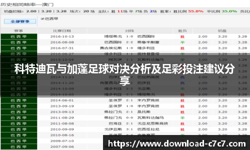 科特迪瓦与加蓬足球对决分析及足彩投注建议分享